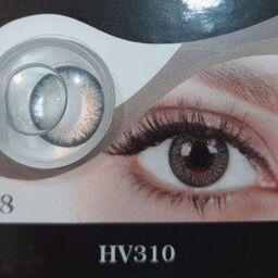 لنز چشم فصلی هرا رنگ طوسی عسلی دور دار کد HV310