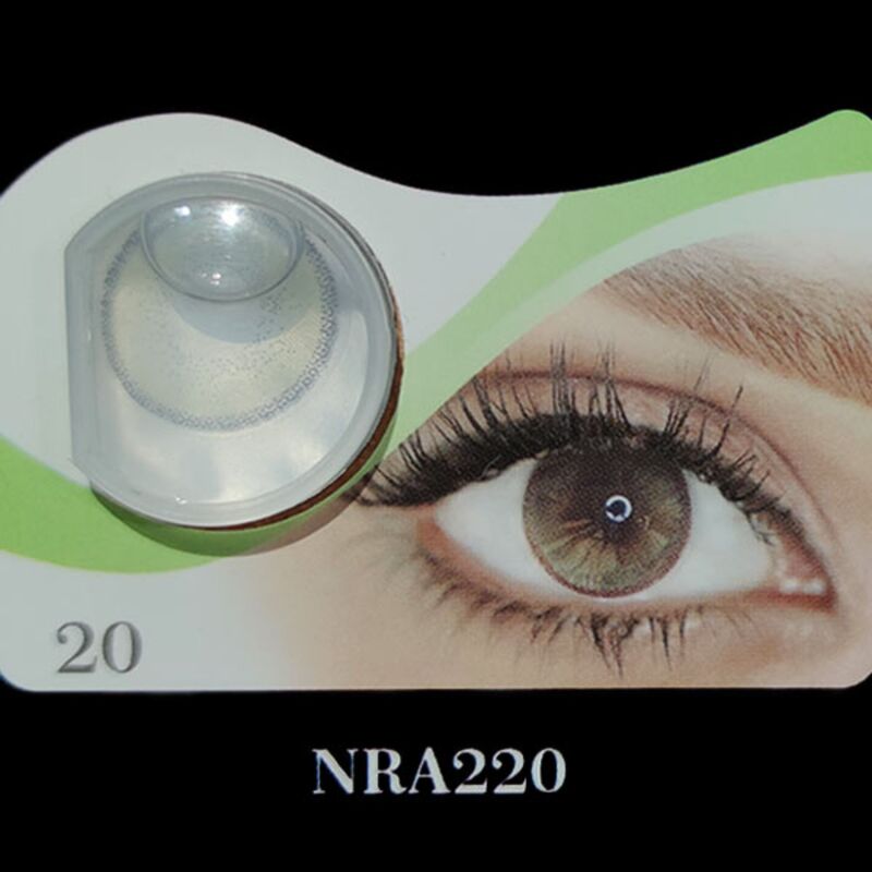 لنز چشم فصلی هرا رنگ طوسی سبز دور دار شماره NRA220