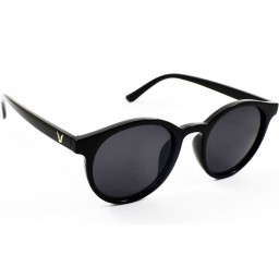 عینک آفتابی مردانه مدل Round2020 به همراه محافظ پارچه ای و دستمال