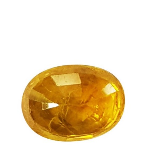 سنگ یاقوت زرد سلین کالا مدل 1(شناسنامه دار)