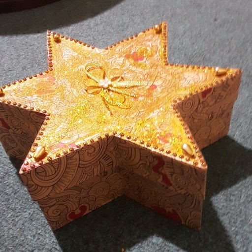 جعبه کادویی طرح ستاره