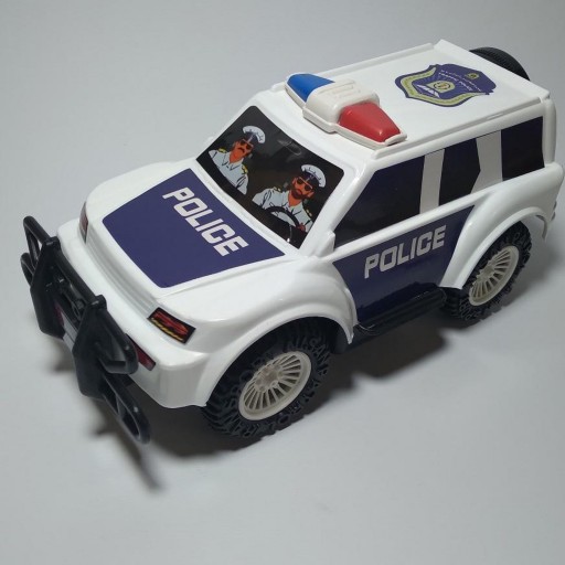 ماشین بازی مدل پاترول پلیس 110 و راهنمایی رانندگی