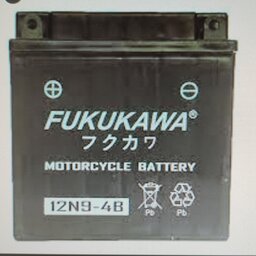 باتری 4/5 امپر موتور سیکلت مارک فوکوکاوا ژاپنی اسیدی 12 ولت مناسب همه موتور ها