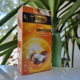 کاندوم کلایمکس مدل PERFECT همراه با اسانس نارگیل و مواد روان کننده  خاردار