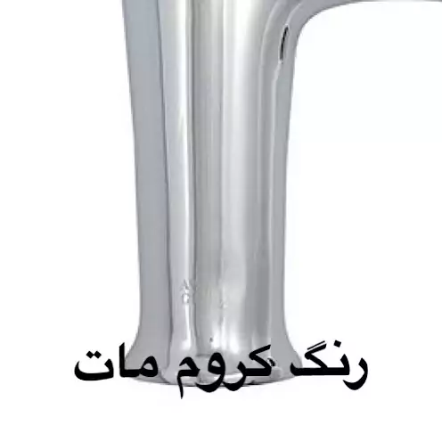 شیرآشپزخانه علم سماوری مدل بامبورنگ کروم مات آوش گراب(پسکرایه)