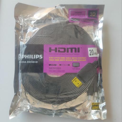 کابل HDMI فلت فیلیپس Philips به طول 20 متر
