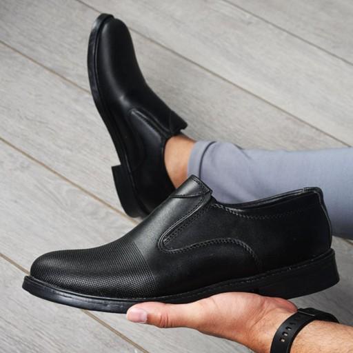کفش رسمی مردانه مدل 086 رنگ مشکی