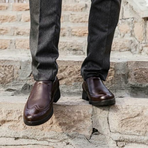 کفش چرم مجلسی و رسمی اداری  مردانه مدلt14  با ارسال رایگان