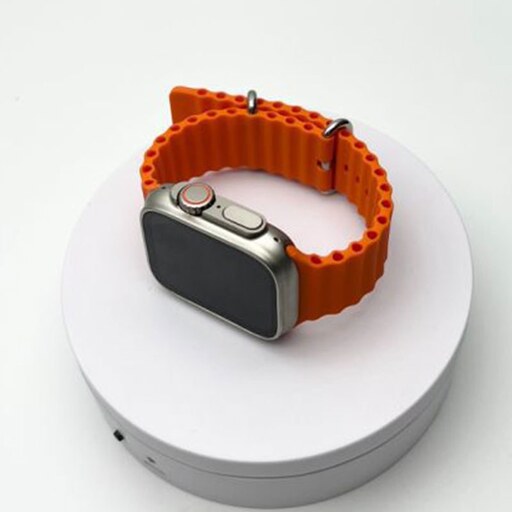 ساعت هوشمند مدل BW8 Ultra طلایی با بند نارنجی