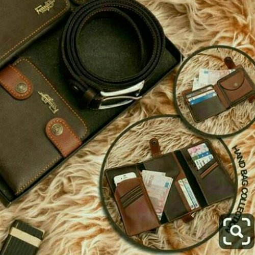 پک کیف دولت و کیف جیبی و کمربند