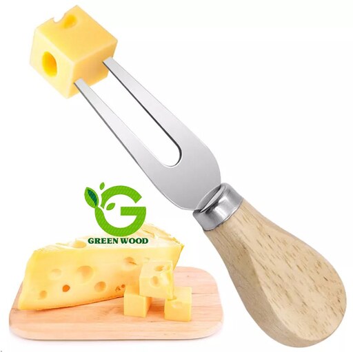 ست ابزار صبحانه خوری کره خوری پنیر خوری بامبو استیل 4 پارچه کد Gw50603006