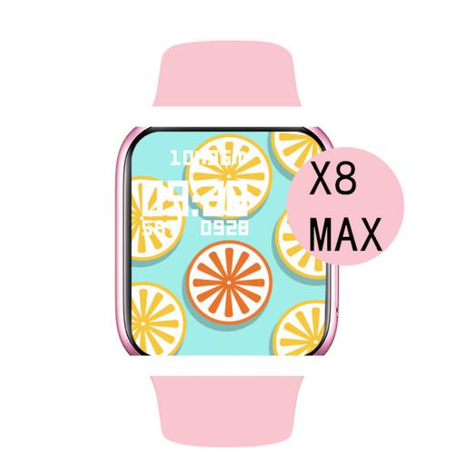 ساعت هوشمند مدل x8 max رنگ مشکی (سیم کارت خور نیست)