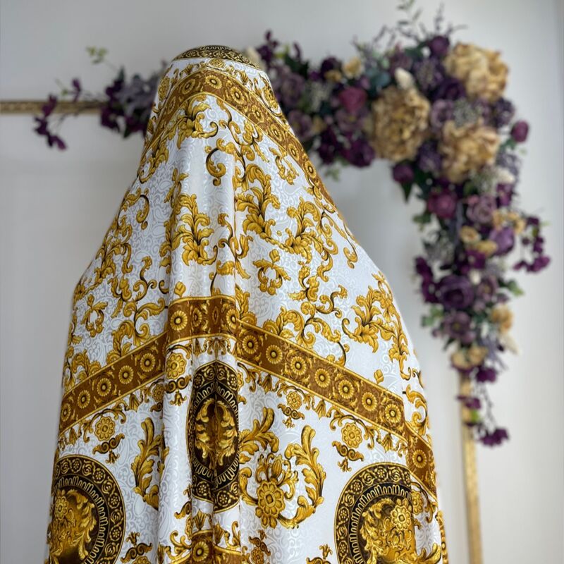پارچه چادر رنگی مجلسی طرحدار  ژاکارد اندونزی 