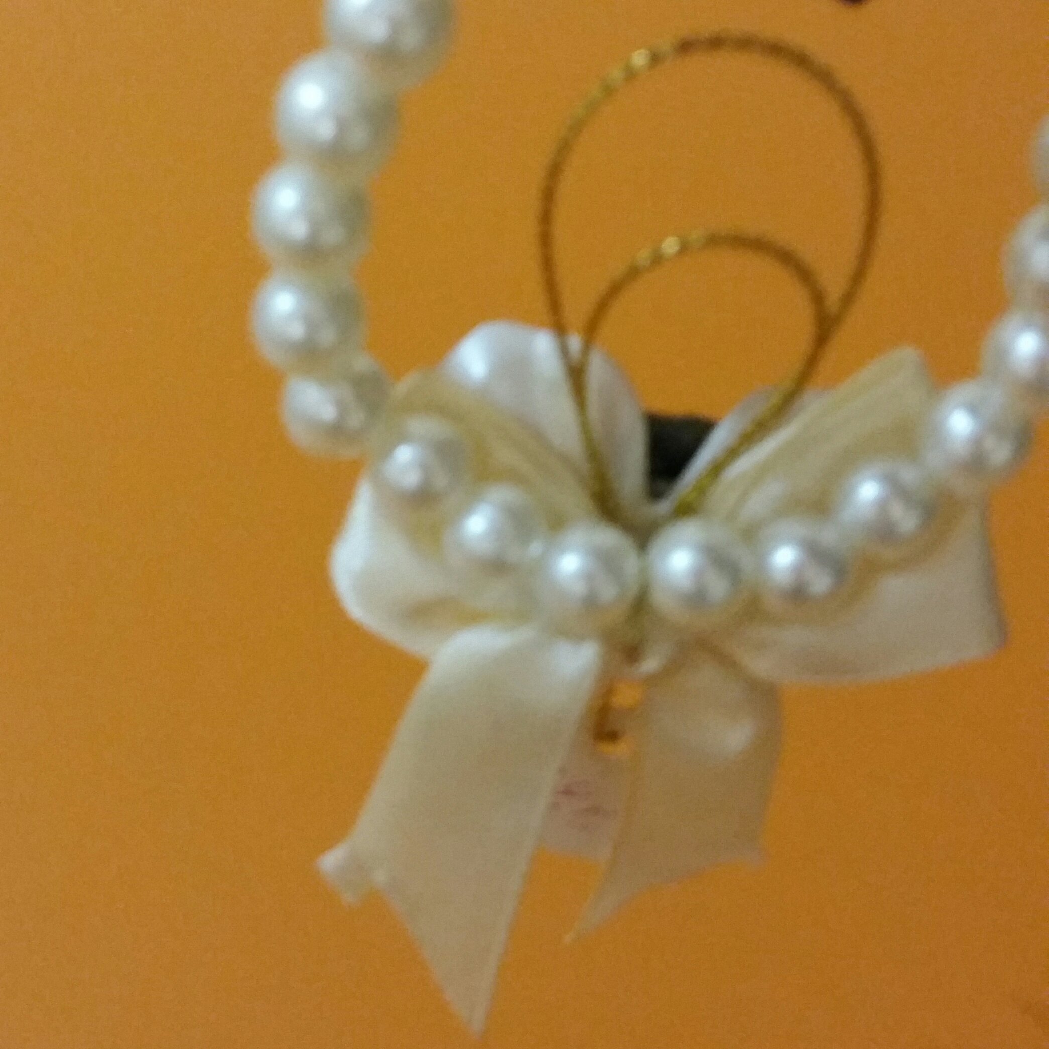 گیفت حنا طرح قلب کارشده روی کریستال صدفی جهت هدیه به دوستان وآشنایان در جشن شادی