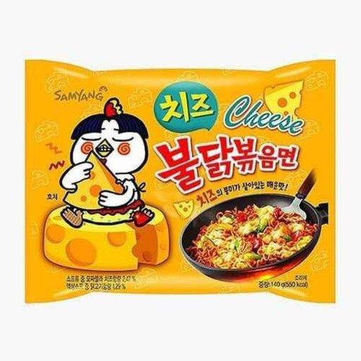  نودل کره ای ( رامن ) اسپایسی طعم مرغ پنیری بولداک 140 گرمی سامیانگ - samyang 