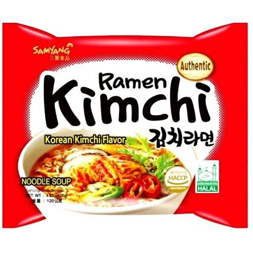  نودل کره ای ( رامن ) اسپایسی طعم کیمچی سامیانگ - samyang 
