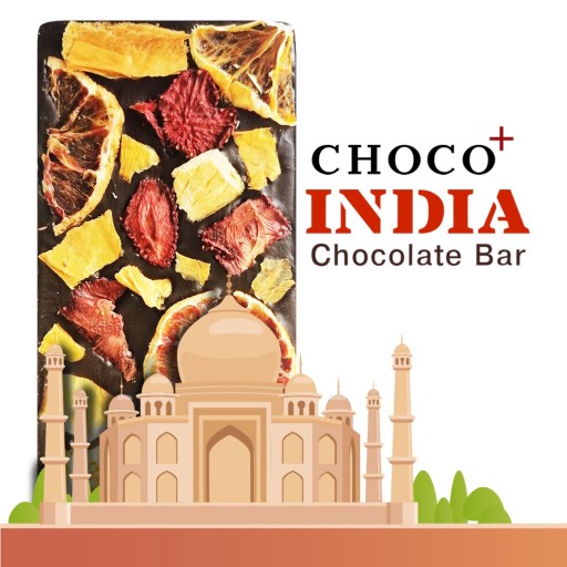 شوکو پلاس هند  - شکلات بار مخلوط آجیل و میوه خشک