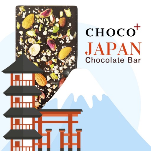 شوکو پلاس ژاپن -  شکلات بار مخلوط آجیل و میوه خشک