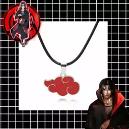 گردنبند آکاتسوکی از انیمه ناروتو akatsuki necklace naruto anime 