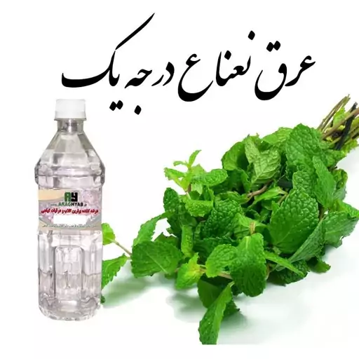 عرق نعنا درجه یک (یک لیتری) 