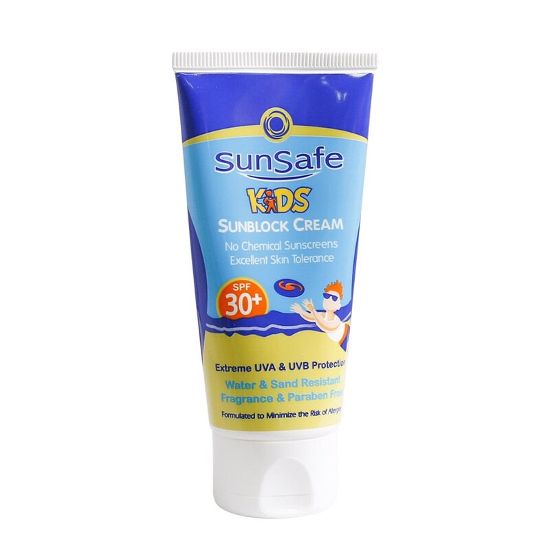 کرم ضد آفتاب کودکان سان سیف SPF30 مقدار 50 گرم
