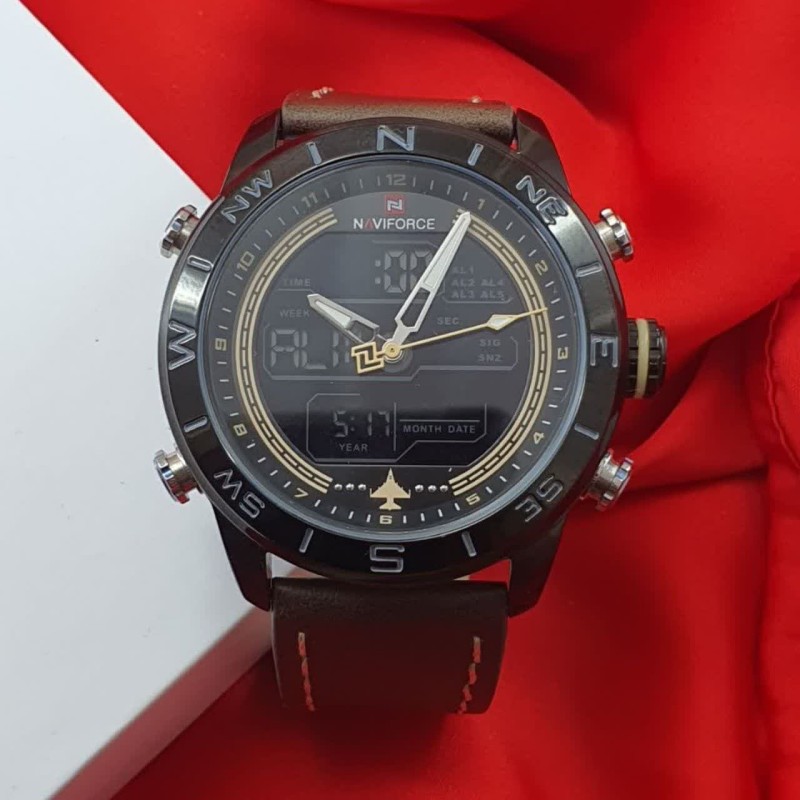 ساعتمچی مردانه ناویفورس اورجینال جنس بدنه استیل Naviforce