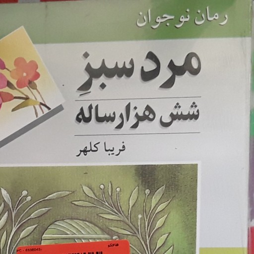 رمان نوجوان مرد سبز شش هزاز ساله گروه سنی د داستانهای فارسی 180صفحه گروه سنی نوجوان