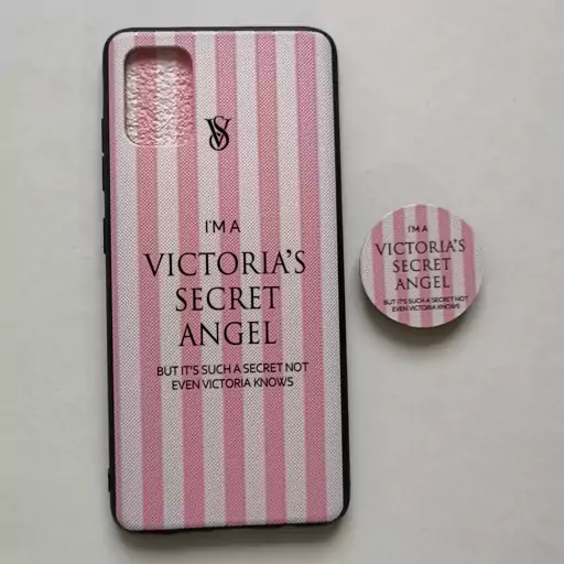 قاب طرحدار VICTORIA SECRET پاپ سوکت دار گوشی سامسونگ A51