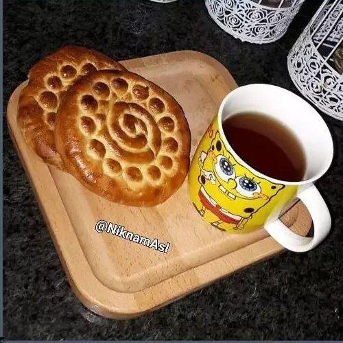 سینی مربع 21 سانت