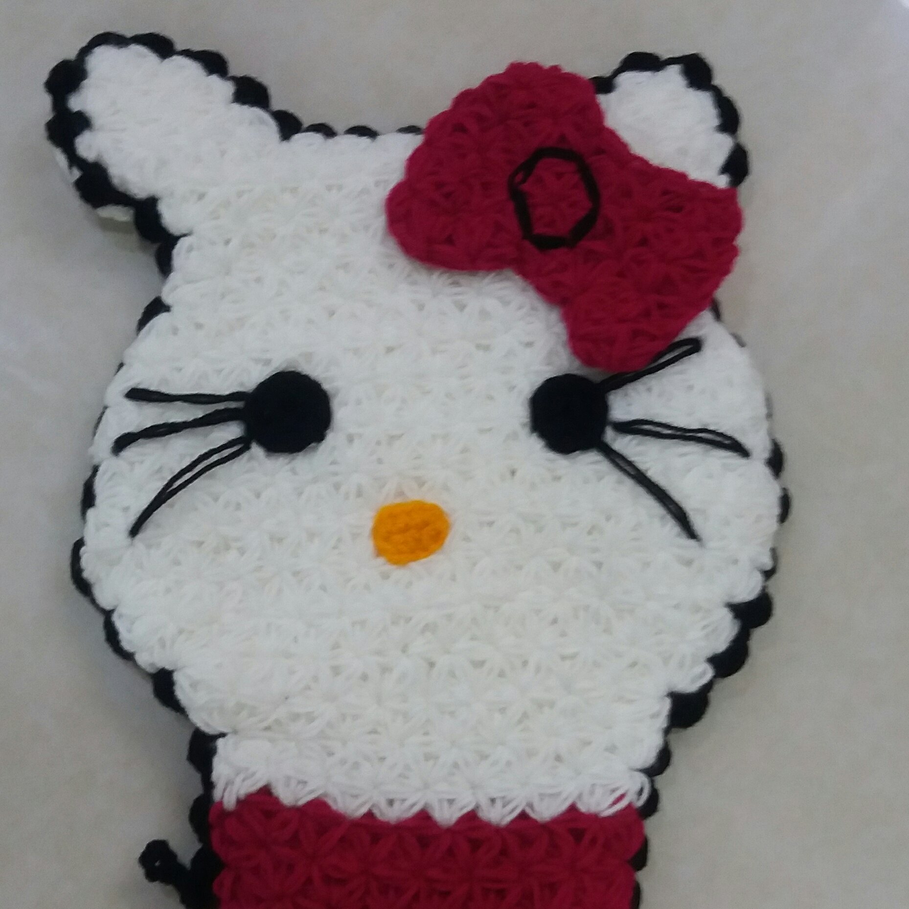 لیف عروسکی گربه با بافت ترکی