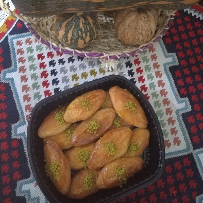 شیرینی شکرپاره(زولبیا بامیه ترکیه) 