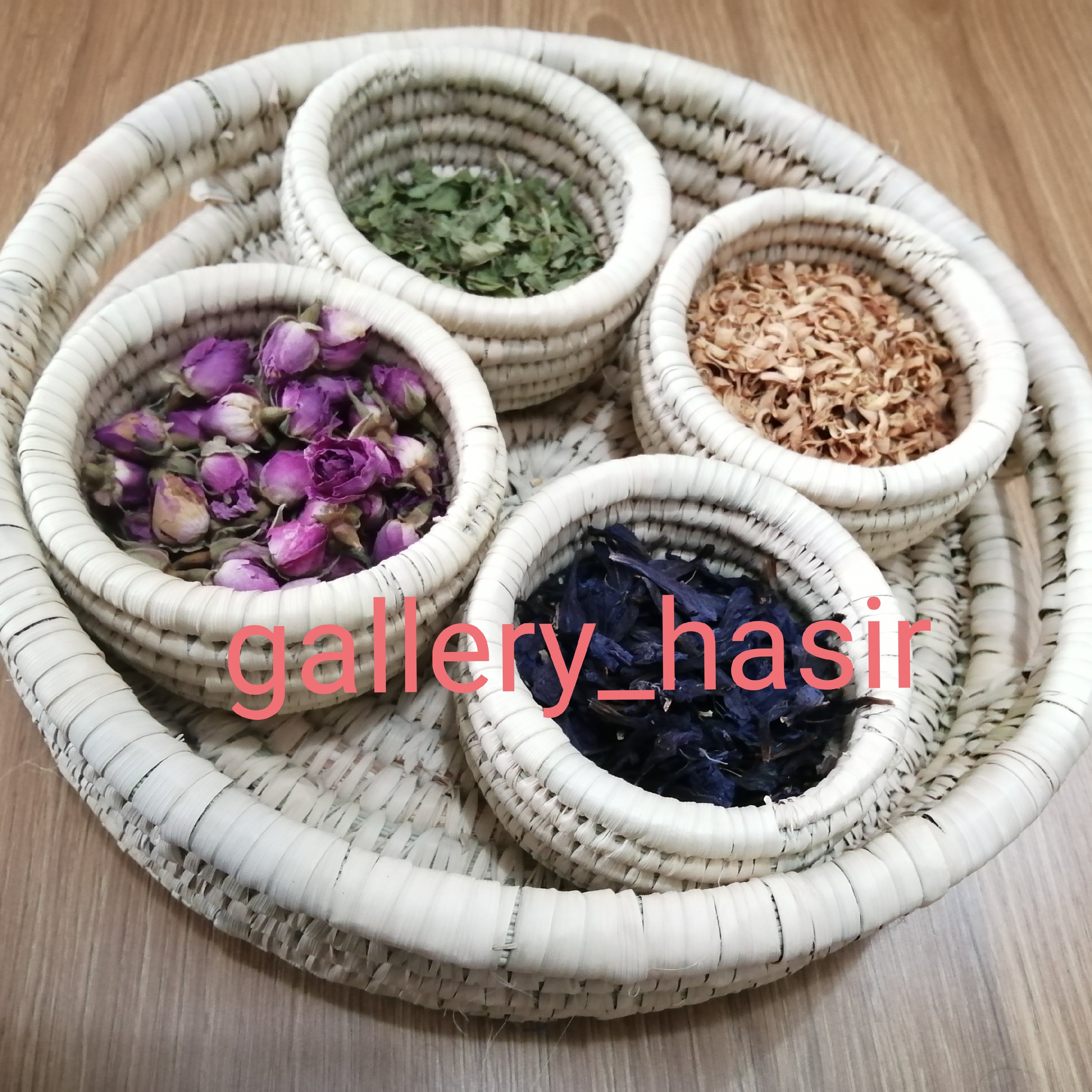 ست سینی دمنوش کپوبافی (پس کرایه)