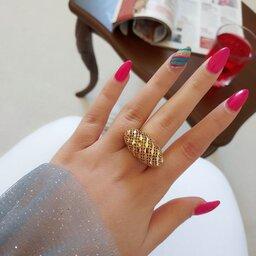 انگشتر زنانه طلاروس