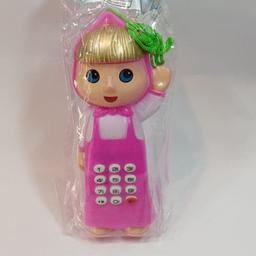 تلفن موزیکال عروسکی موبایل بچگانه ماشا