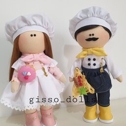 عروسک های روسی سر آشپز وآشپز