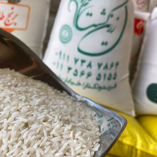 برنج طارم درجه یک زرین کشت فوق اعلا و معطر (5 کیلویی) ارگانیک محصول فریدونکنار