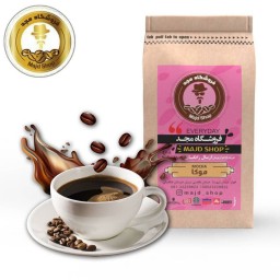 قهوه موکا فوری مجدشاپ بدون مواد نگهدارنده و مواد افزوده ترکیب بینظیر طعم قهوه وشکلات با شکر کم