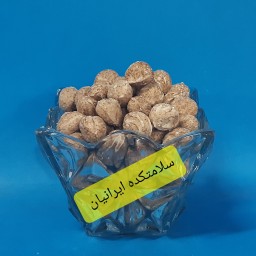 آبنبات قهوه ای نیشکری  500 گرم با مختصر طعم دارچین سلامتکده ایرانیان