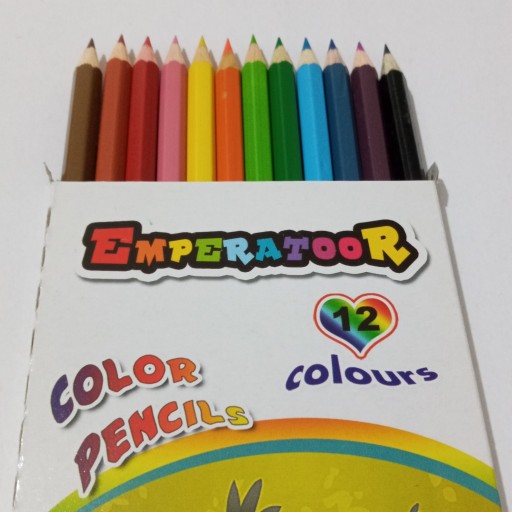 مداد رنگی 12 رنگ امپراطور