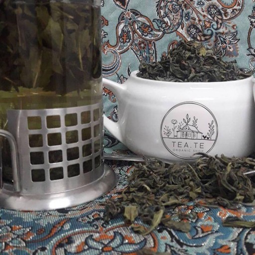 چای سبز قلم تیته از باغات املش (یک کیلویی)