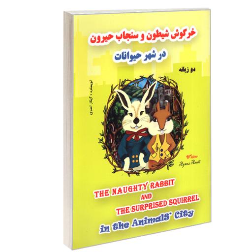 کتاب خرگوش شیطون و سنجاب حیرون در شهر حیوانات نشر بیژن یورد (دو زبانه)