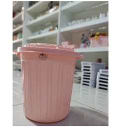 سطل زباله پلاستیکی  کد620 محصول شرکت معتبر ناصر پلاستیک  سطل نان سطل برنج