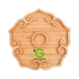 ظرف اردو خوری اردور خوری ظرف سرو و پذیرایی چوبی بامبو کد Gw141201013