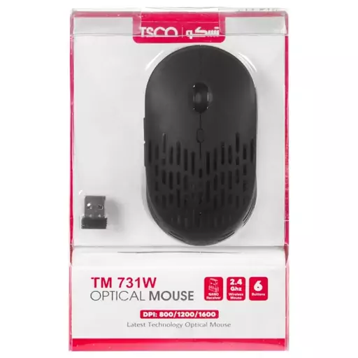 ماوس بی سیم تسکو مدل TM 731W