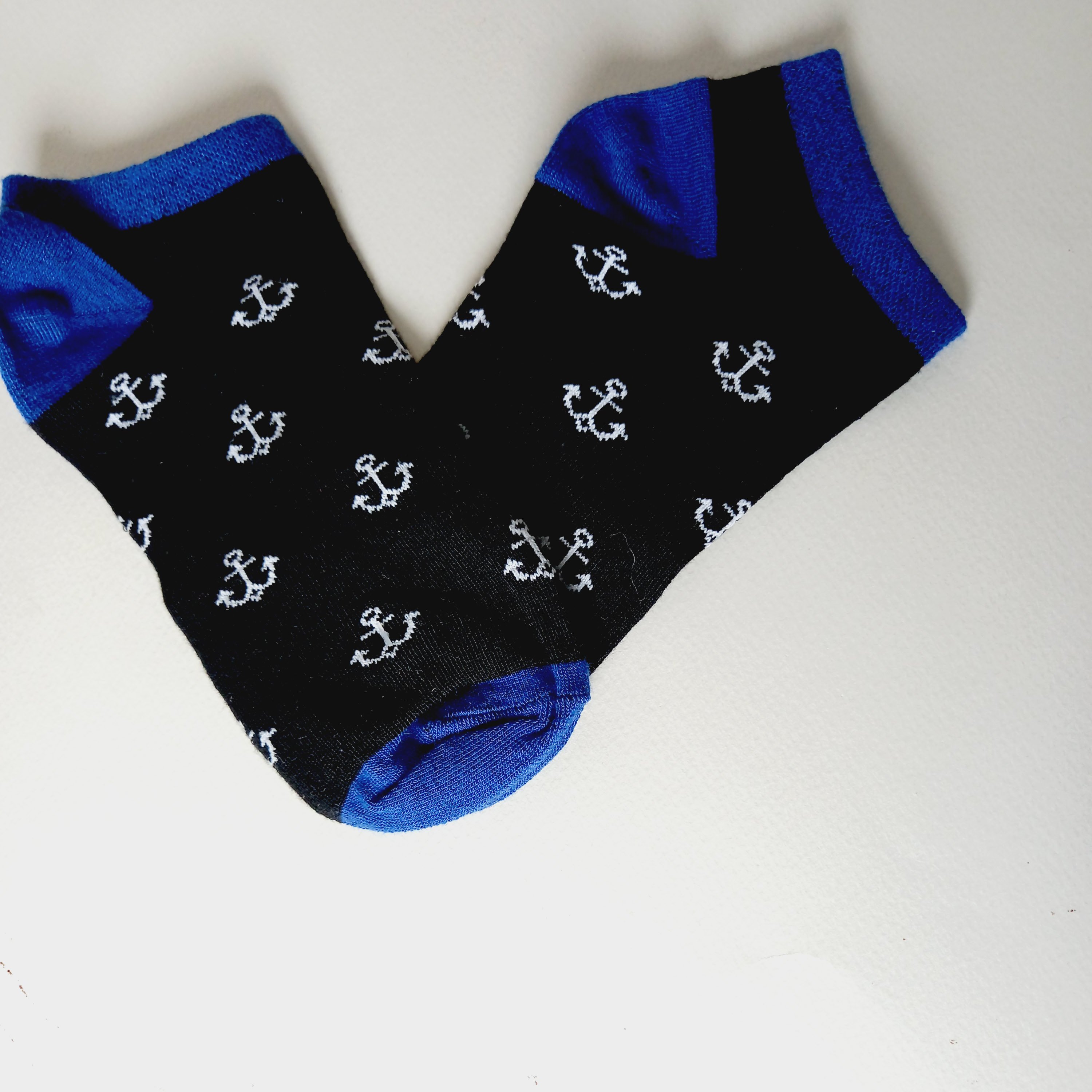 جوراب مچی نخی دخترانه و زنانه طرح لنگر