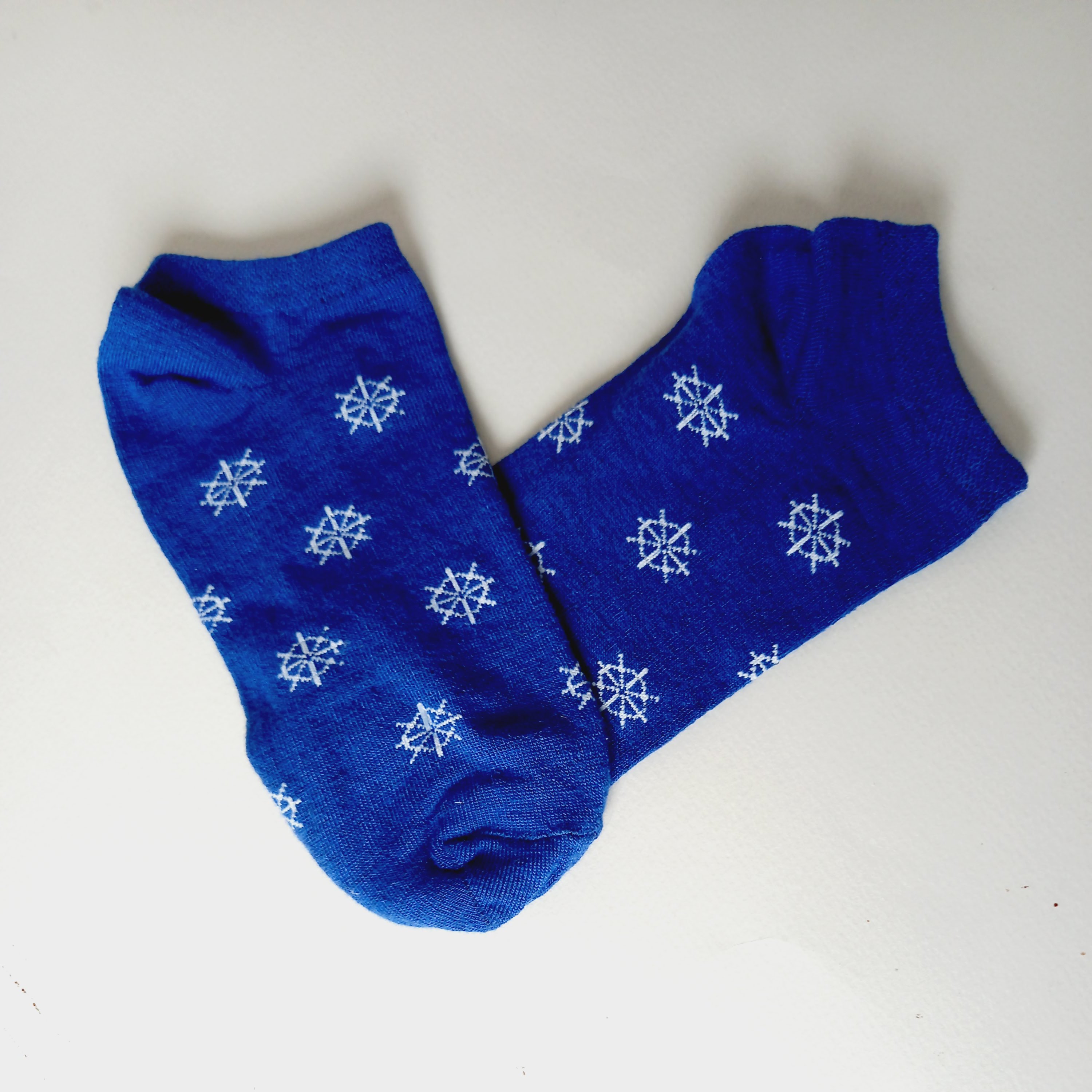 جوراب مچی نخی دخترانه و زنانه طرح لنگر