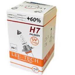 لامپ هالوژن خودرو  دو خار اچ 7  55-60  وات برند لی تک  H7 (لیتک Lee Tech H7 )