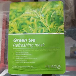 ماسک ورقه ای صورت با عصاره چای سبز