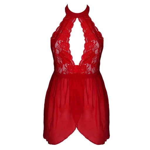 لباس خواب زنانه مدل 25104 کد 4445851 رنگ قرمز
