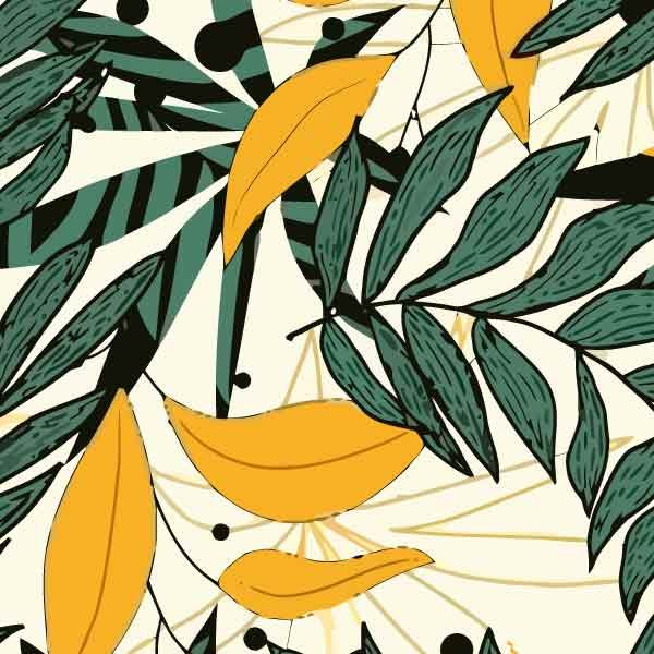 تابلو بوم چاپی لاویا طرح برگ کد ART-1954